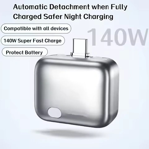 KUWAJIA Auto Disconnect USB-C Charge Adapter