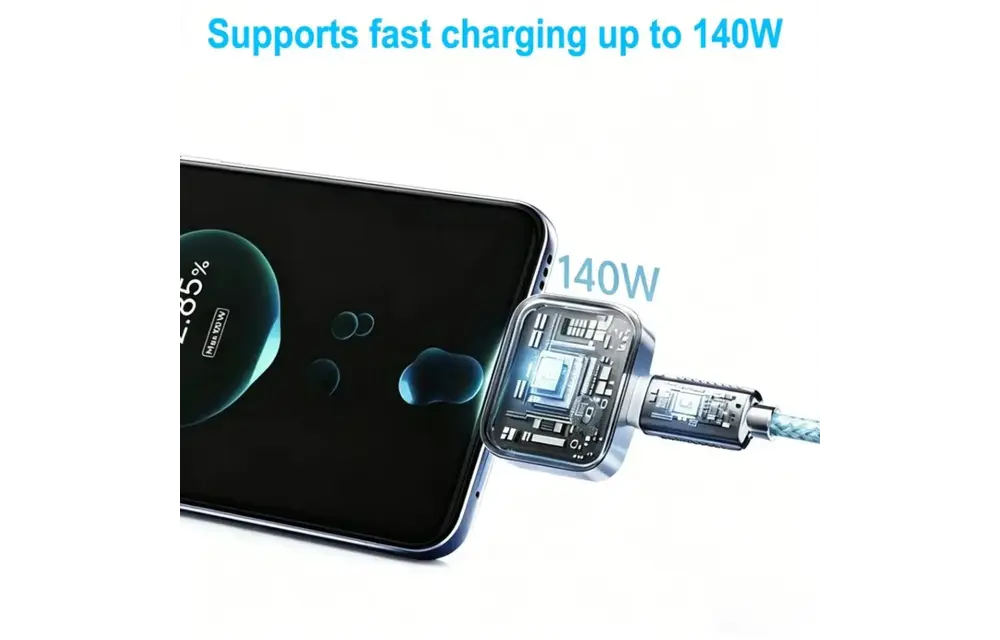 KUWAJIA Auto Disconnect USB-C Charge Adapter