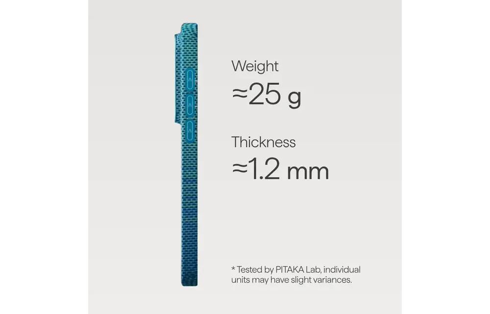 Pitaka Ultra Slim Edge MagSafe Case For Samsung Galaxy S26 Ultra  - Lucid Blue