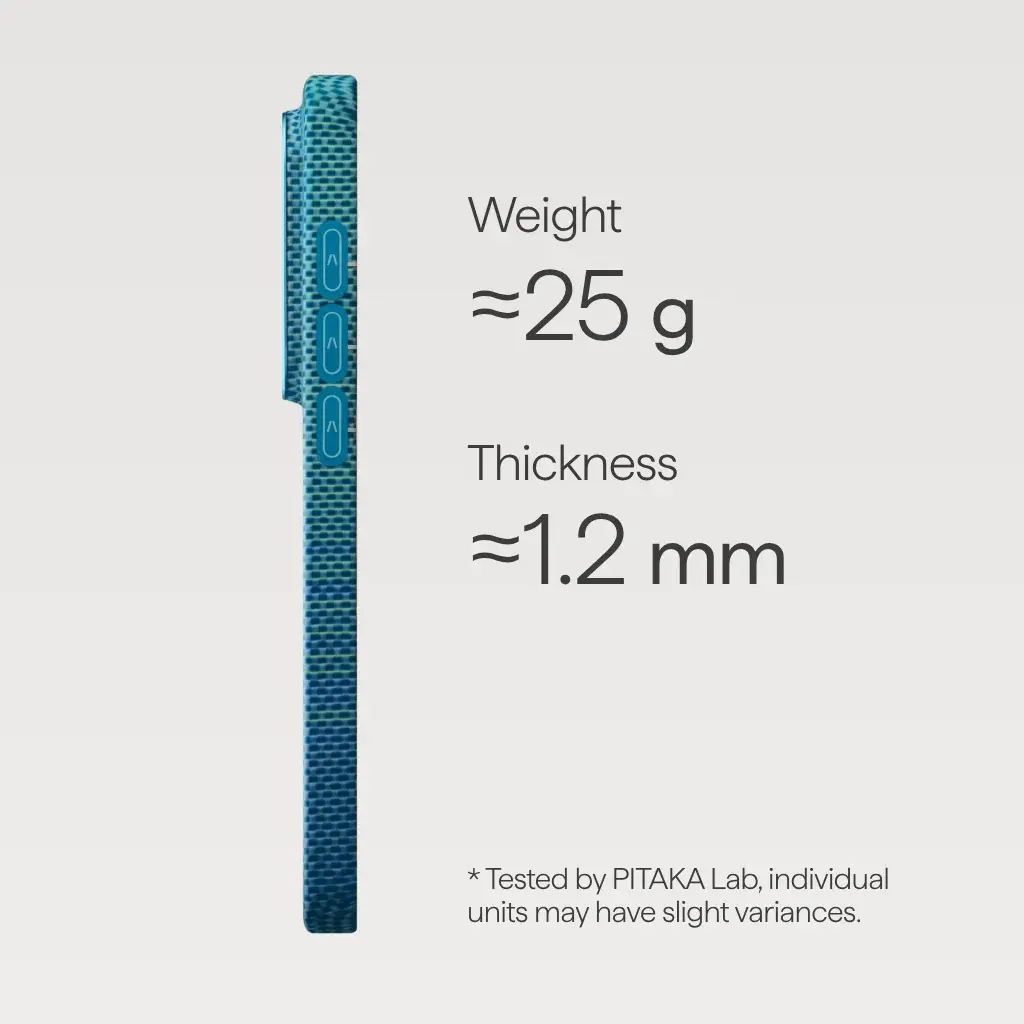 Pitaka Ultra Slim Edge MagSafe Case For Samsung Galaxy S26 Ultra  - Lucid Blue