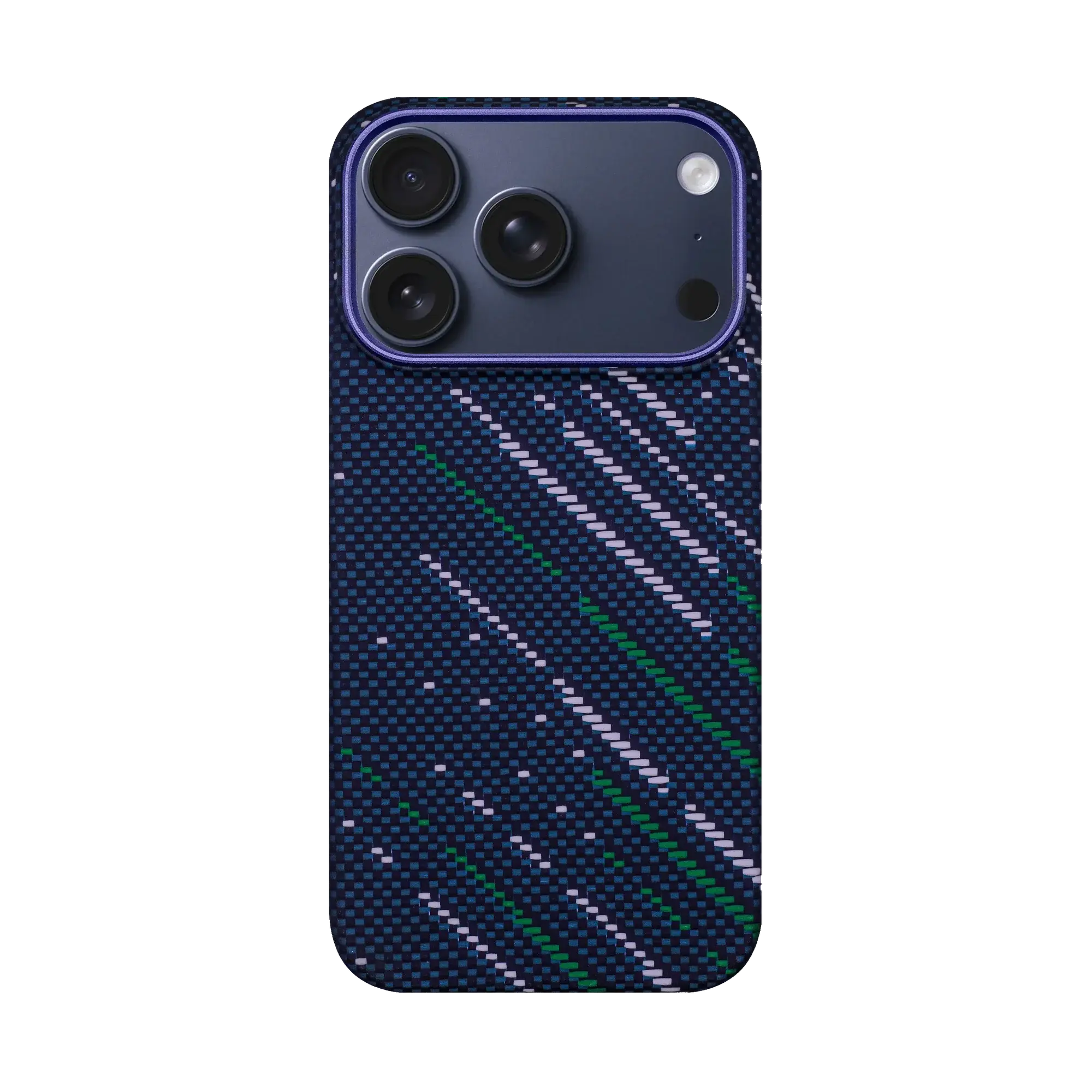 A-CASE Armid Fiber MagSafe Shield Case for iPhone 17 Pro Max - Winter Blue