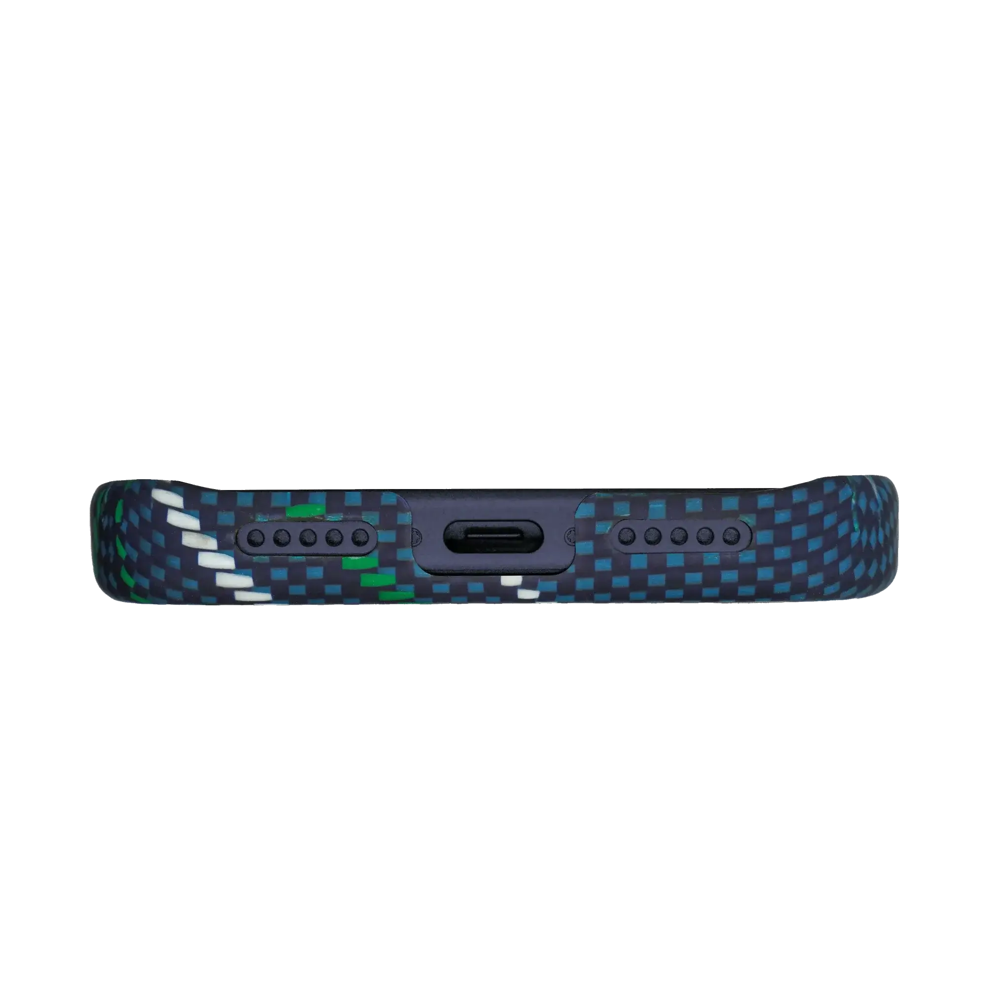 A-CASE Armid Fiber MagSafe Shield Case for iPhone 17 Pro Max - Winter Blue