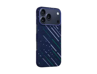 A-CASE Armid Fiber MagSafe Shield Case for iPhone 17 Pro - Winter Blue