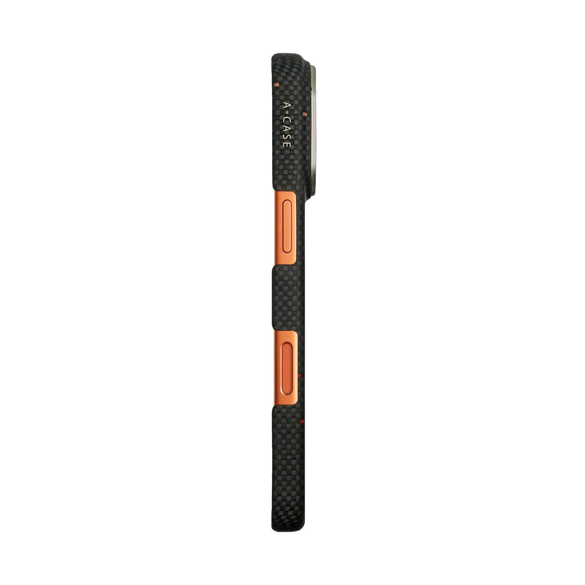 A-CASE Armid Fiber MagSafe Shield Case for iPhone 17 Pro Max - Autumn Black