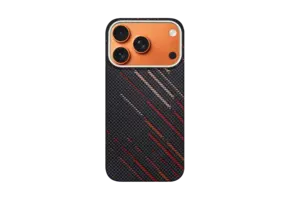 A-CASE Armid Fiber MagSafe Shield Case for iPhone 17 Pro - Autumn Black