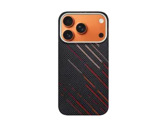 A-CASE Armid Fiber MagSafe Shield Case for iPhone 17 Pro - Autumn Black