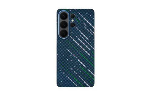 A-CASE Armid Fiber MagSafe Case for Samsung Galaxy S26 Ultra - Winter Blue