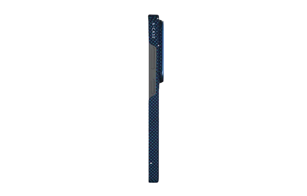 A-CASE Armid Fiber MagSafe Case for Samsung Galaxy S26 Ultra - Winter Blue