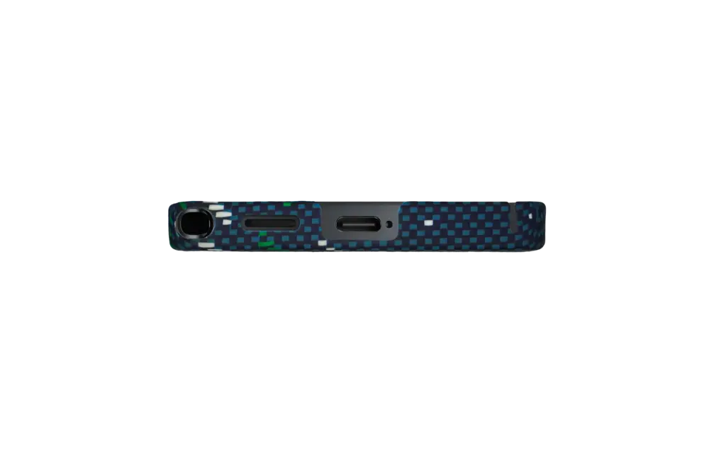 A-CASE Armid Fiber MagSafe Case for Samsung Galaxy S26 Ultra - Winter Blue