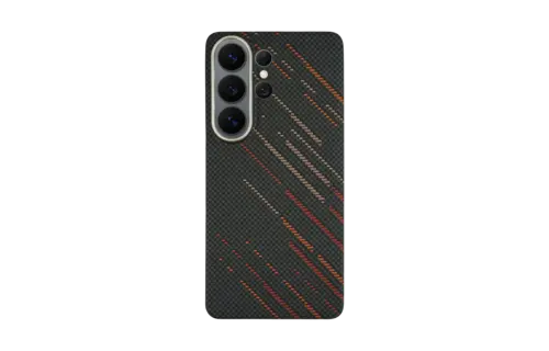 A-CASE Armid Fiber MagSafe Case for Samsung Galaxy S26 Ultra - Autumn Black