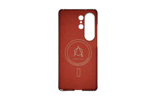 A-CASE Armid Fiber MagSafe Case for Samsung Galaxy S26 Ultra - Autumn Black