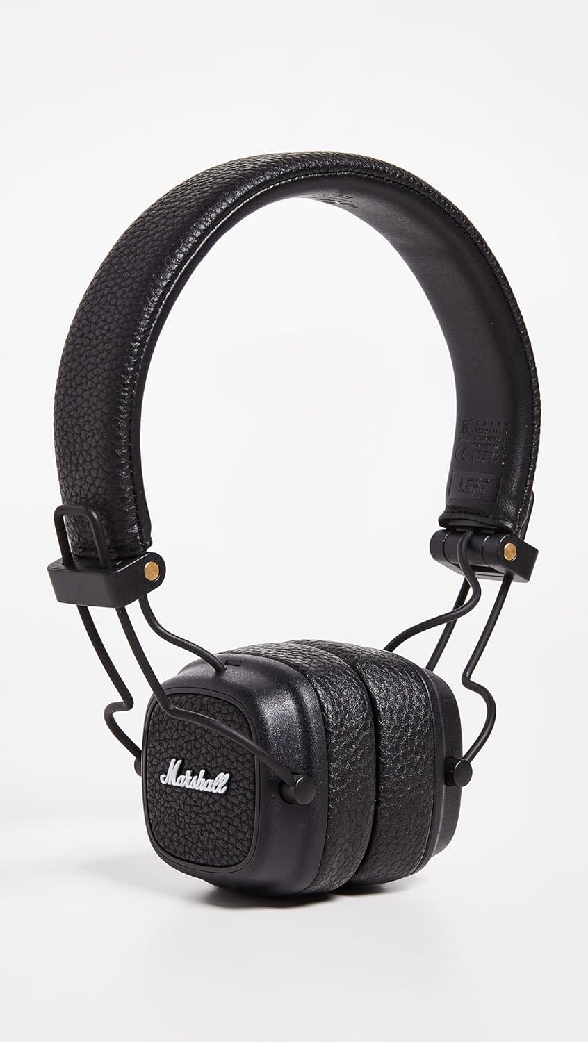Marshall Major III Bluetooth Wireless On-ear Headphones Black