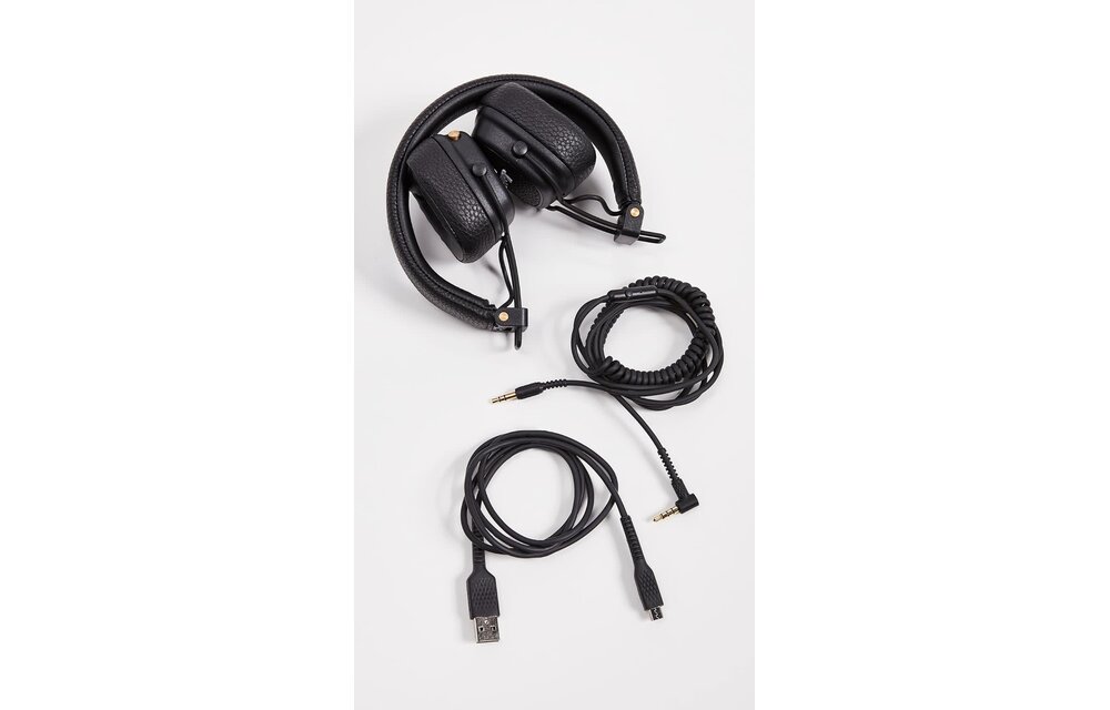 Marshall Major III Bluetooth Wireless On-ear Headphones Black