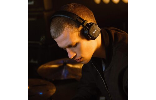 Marshall Major III Bluetooth Wireless On-ear Headphones Black