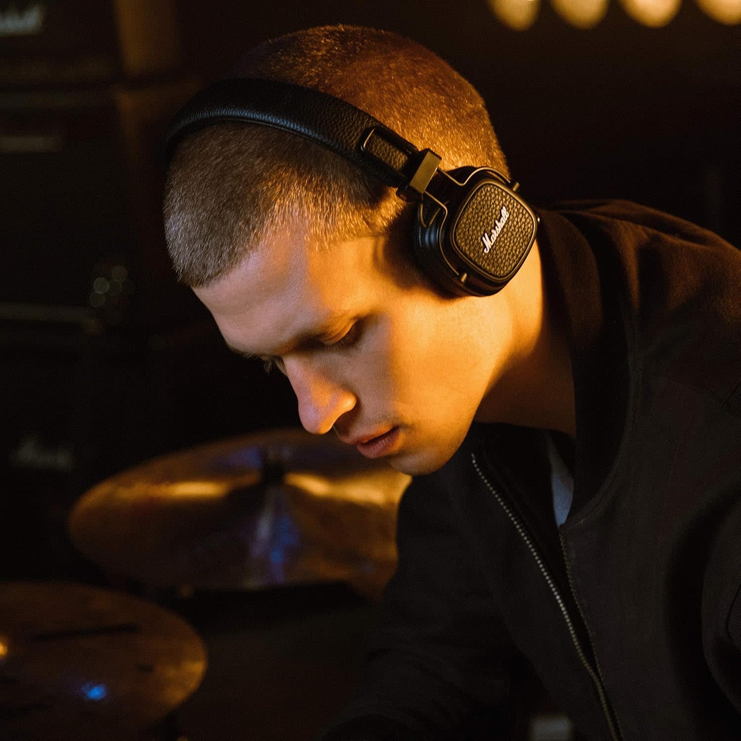 Marshall Major III Bluetooth Wireless On-ear Headphones Black
