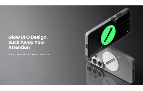 AULUMU Frosted Glow-in-the -Dark MagSafe Case for Samsung Galaxy S26 Ultra  -  Frosted