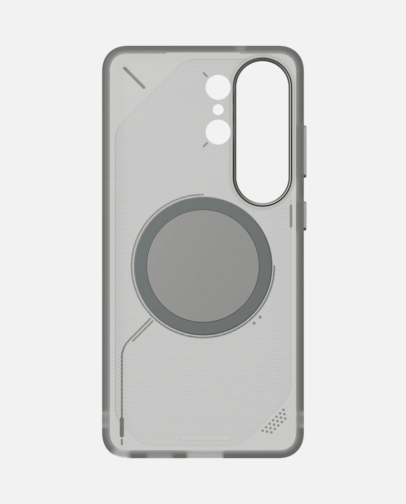 AULUMU Frosted Glow-in-the -Dark MagSafe Case for Samsung Galaxy S26 Ultra  -  Frosted