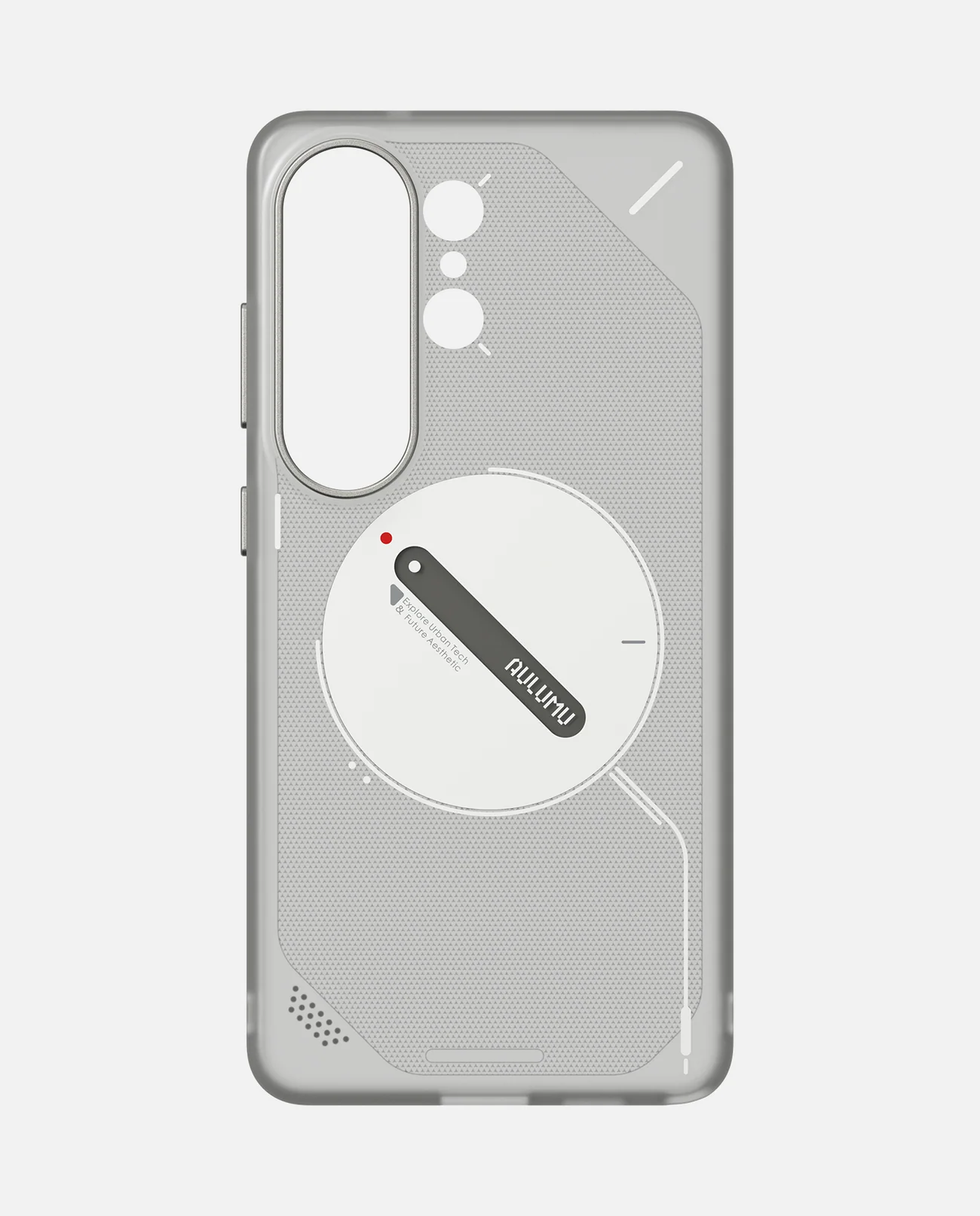 AULUMU Frosted Glow-in-the -Dark MagSafe Case for Samsung Galaxy S26 Ultra  -  Frosted