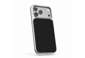 A-CASE Desen Armid Fiber MagSafe Shield Case for iPhone 17 Pro - Black/Silver