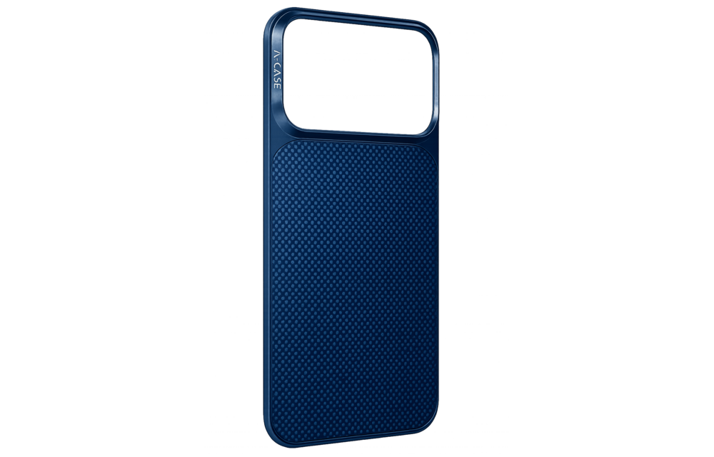 A-CASE Desen Armid Fiber MagSafe Shield Case for iPhone 17 Pro - Blue