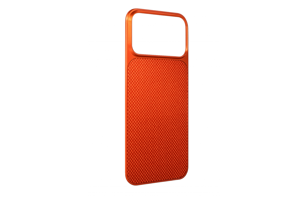 A-CASE Desen Armid Fiber MagSafe Shield Case for iPhone 17 Pro - Orange