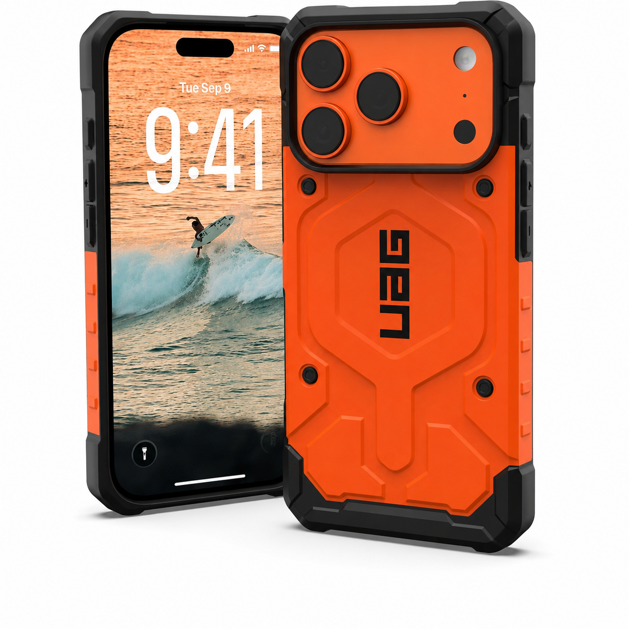 UAG Pathfinder MagSafe Case for Apple iPhone 17 Pro - Orange