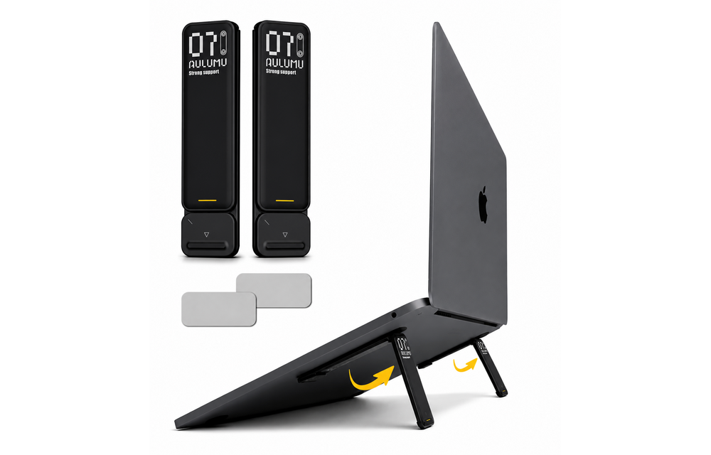 AULUMU G07 POP-UP Laptop Kickstand - Black