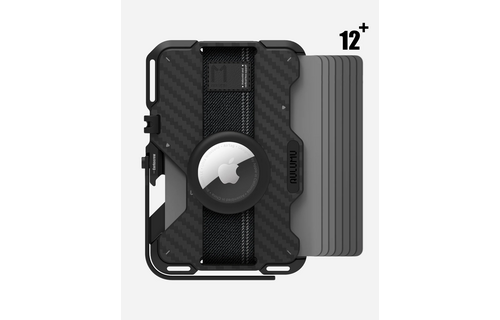 AULUMU G03 Multi-Tool MagSafe Metal Wallet Stand Magnetic Cover - Carbon Fiber
