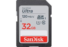 SanDisk Ultra SDHC UHS-I SDXC Card 120MB/s - 128GB