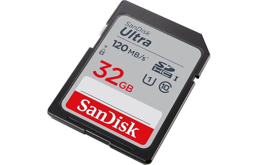 SanDisk Ultra SDHC UHS-I SDXC Card 120MB/s - 128GB