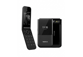 Nokia 2720 Flip Phone Dual Sim 4G LTE - Black