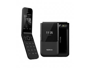 Nokia 2720 Flip Phone Dual Sim 4G LTE - Black