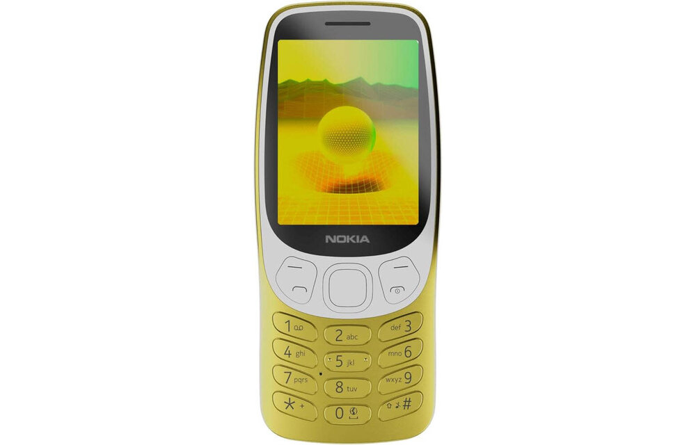 Nokia 3210 Dual Sim 2.4" Display 4G  - Gold