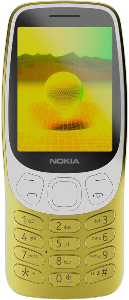 Nokia 3210 Dual Sim 2.4" Display 4G  - Gold