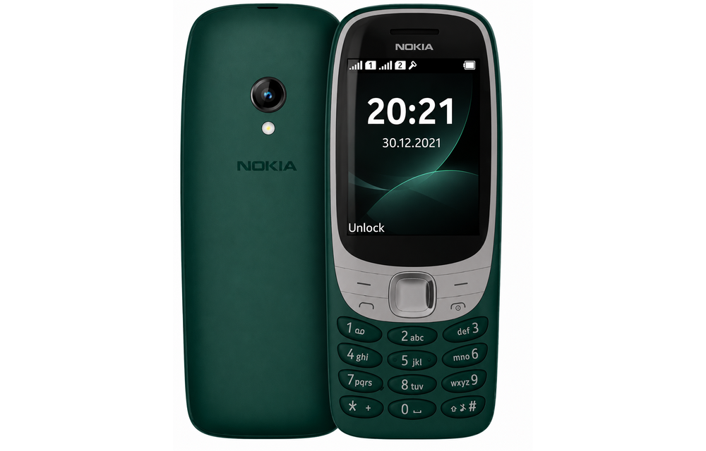 Nokia 6310 Dual SIM Keypad Phone 4G LTE - Green