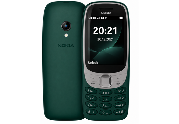 Nokia 6310 Dual SIM Keypad Phone 4G LTE - Green