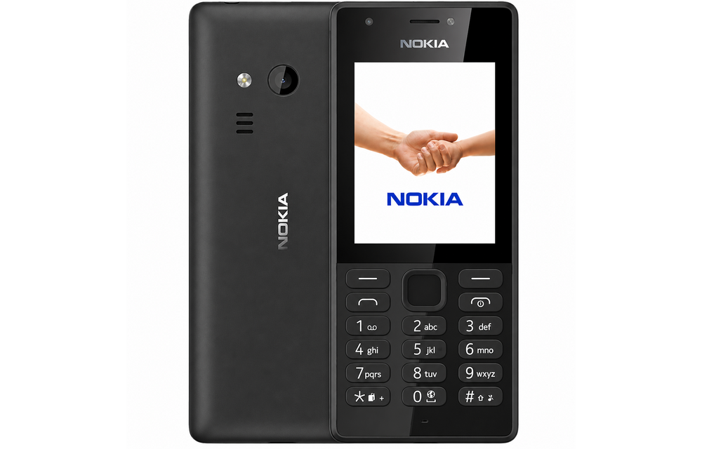 Nokia 216 Dual Sim 4G LTE - Black