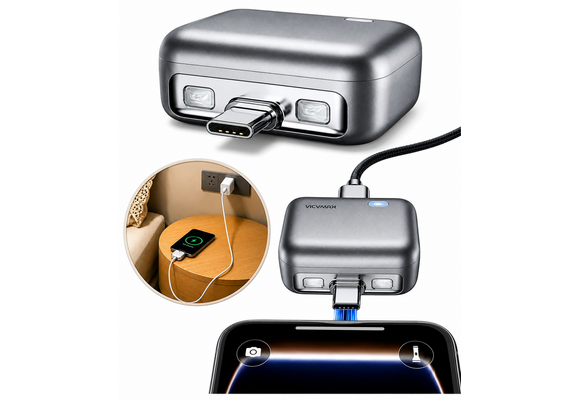 KUWAJIA Smart Auto Disconnect Charging USB-C Charge Adapter