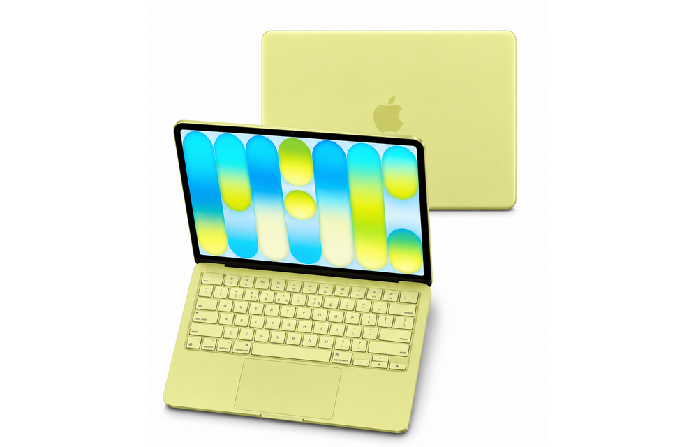Apple MacBook Neo13-inch A18 Pro chip with 6‑core CPU and 5‑core GPU, 8GB, 512GB SSD English & Arabic Touch ID - Citrus