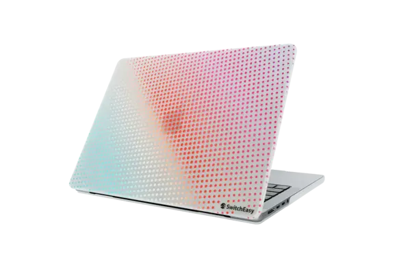 SwitchEasy Dots Case for 2020-2018-M1 MacBook Pro 13” - Aurora