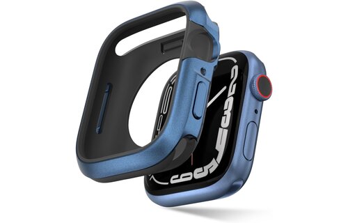SwitchEasy Odyssey Metail Case for  Apple Watch Series 4/5/6 and SE 40mm - Blue