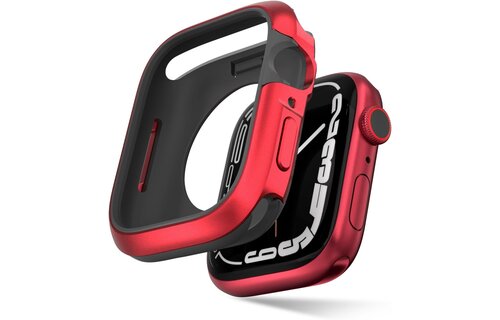 SwitchEasy Odyssey Metail Case for Apple Watch Series 4/5/6 and SE 44 mm - Red
