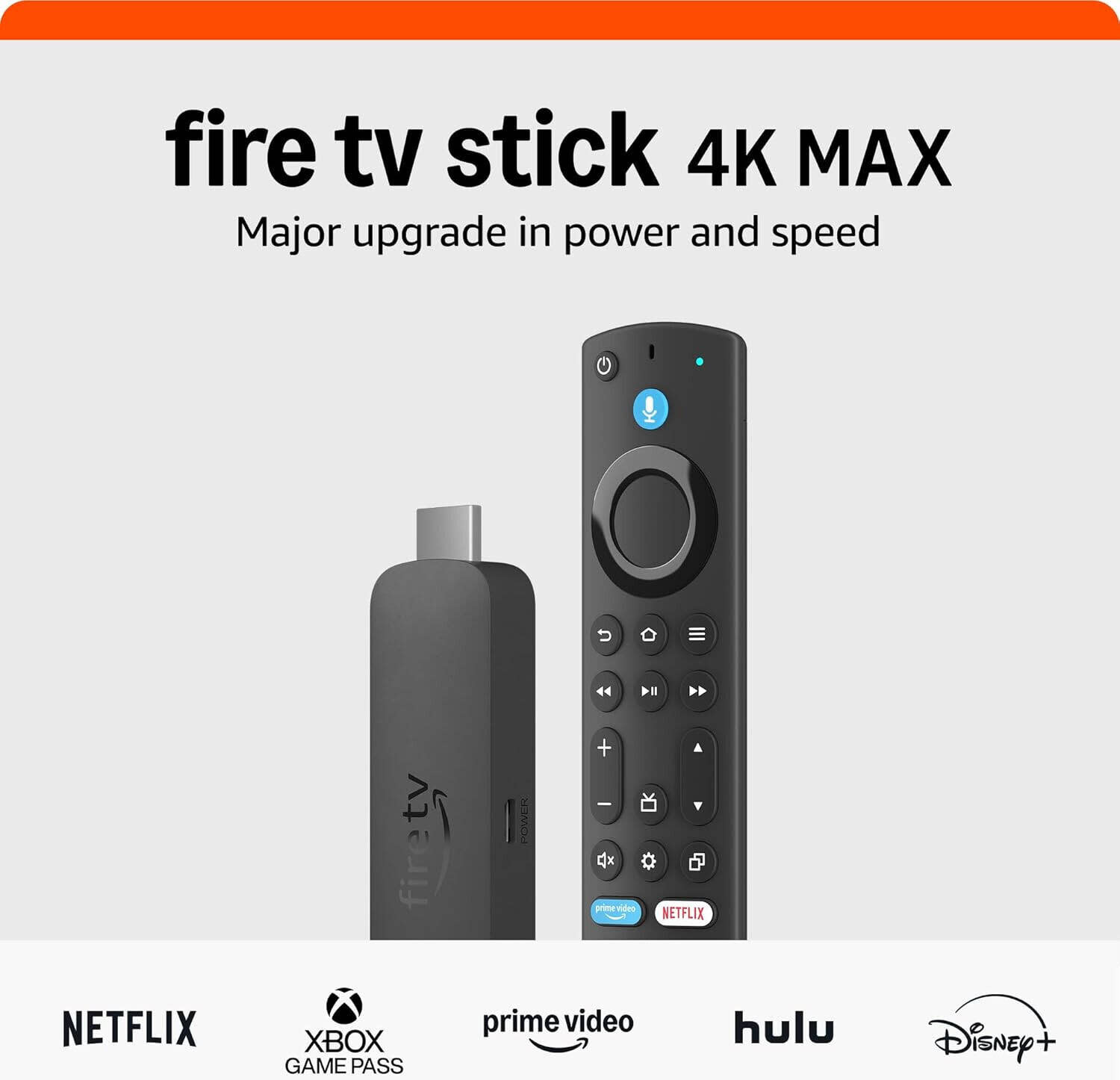 Amazon Fire TV Stick 4K Max 2nd Gen 16GB Storage Bluetooth  Wi-Fi 6E, Alexa Voice - Black