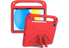 EVA Kids Safe Handle Stand Shockproof with Pencil Holder Case For Apple iPad 10th/11th Gen - Red