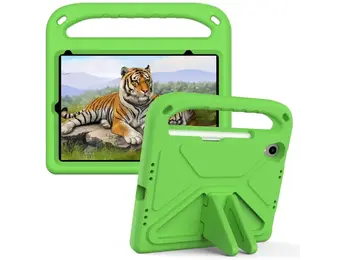 EVA Kids Safe Handle Stand Shockproof with Pencil Holder Case For Apple iPad Mini 8.3" 6th/7th Gen - Green