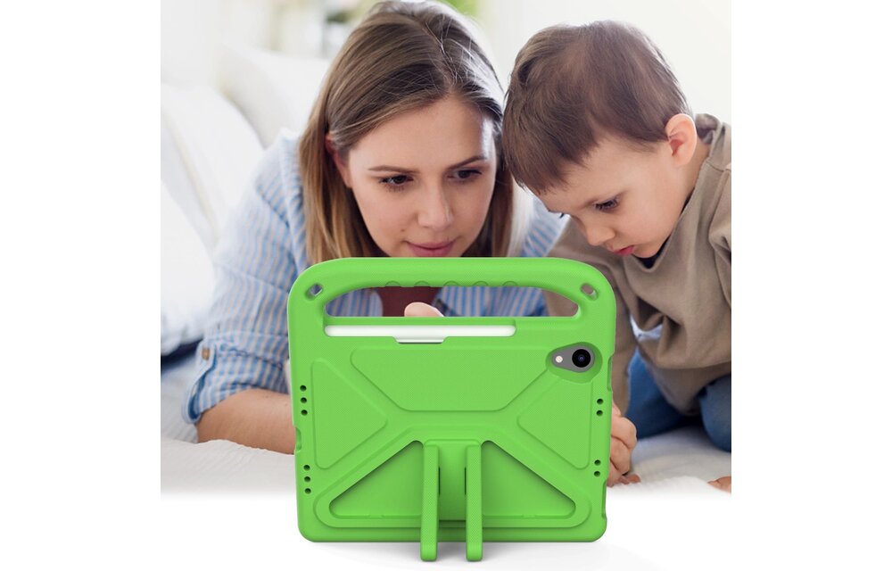 EVA Kids Safe Handle Stand Shockproof with Pencil Holder Case For Apple iPad Mini 8.3" 6th/7th Gen - Green