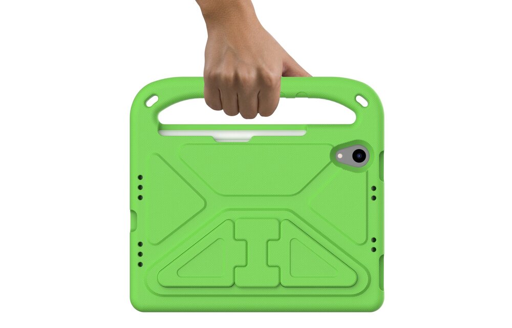 EVA Kids Safe Handle Stand Shockproof with Pencil Holder Case For Apple iPad Mini 8.3" 6th/7th Gen - Green