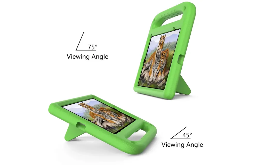 EVA Kids Safe Handle Stand Shockproof with Pencil Holder Case For Apple iPad Mini 8.3" 6th/7th Gen - Green