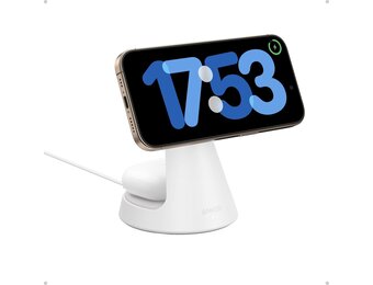 Anker MagGo MagSafe 2-in-1 Ultra-Fast Wireless Charging Stand - White