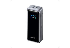 Anker Prime Power Bank 26K, 300W Max Output 3-Port with 250W Dual-Port Input App Control - Phantom Gray